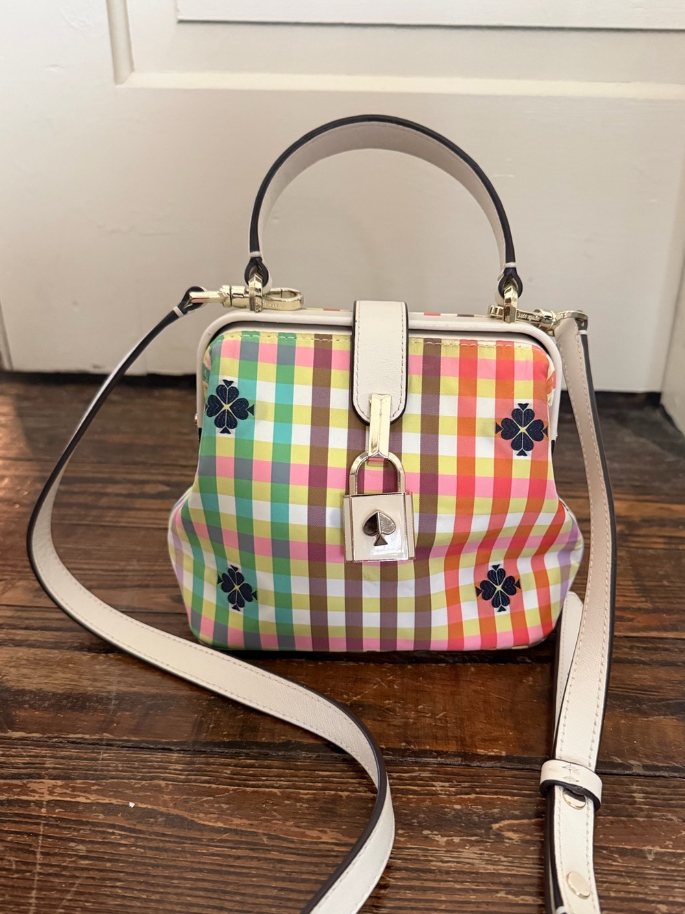 Kate Spade plaid bag